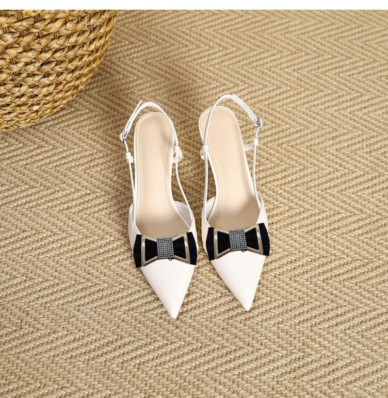 Douqu A Pair Korean Black Velvet Rhinestone Bow Shoe Decoration Charms Wedding Bridal Shoe Clips for Women High Heel - Image 4